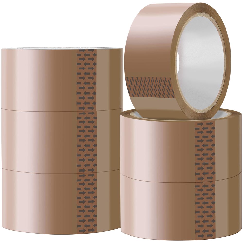 Strong Seal Heavy Duty Brown Packaging Tape 48mm X 66M Parcel