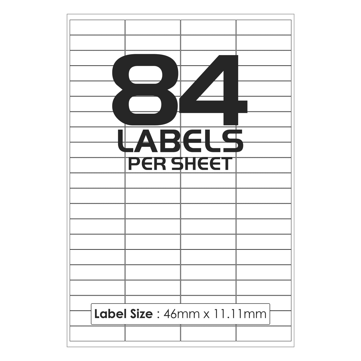 Download Free Word & PDF Label Printing Templates for Product LP84/46 ...