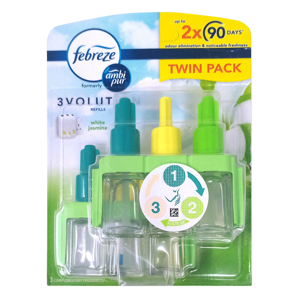 Febreze Ambi Pur 3Volution Refill Air Freshener 2X90 days pack of 1 & 2